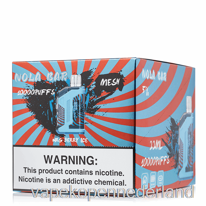 Vape Nederland [10-pack] So Soul Nola Bar 10000 Wegwerp